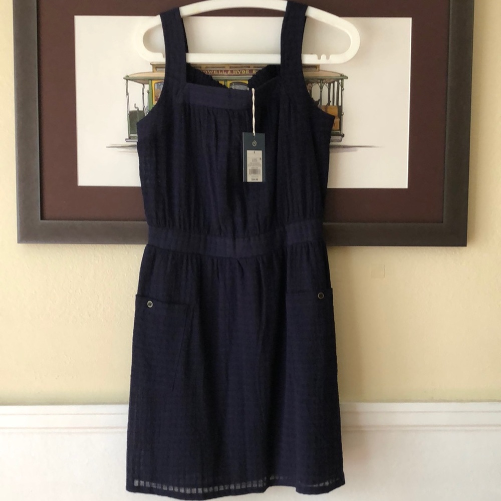Navy blue dress
